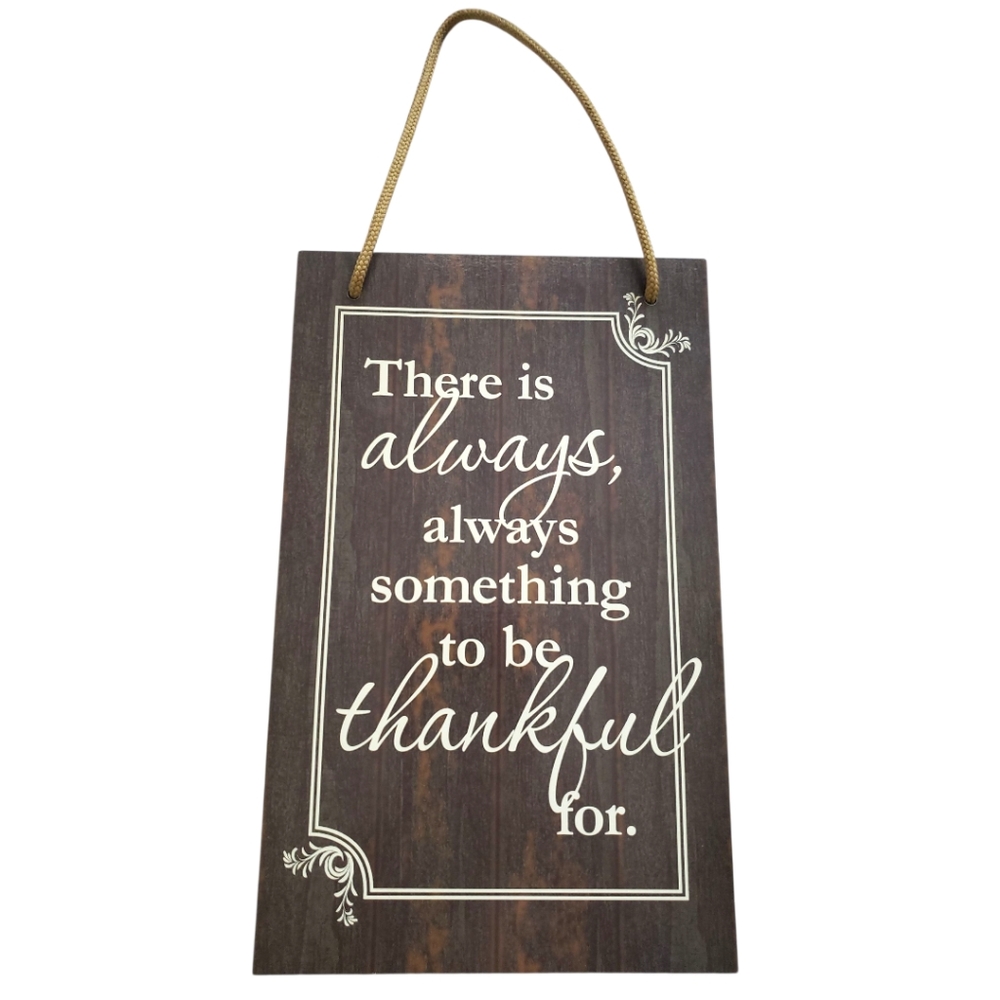 Inspirational Wooden Plaque